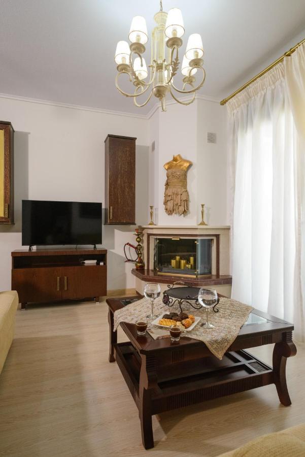 Apartament Luxury Dafnis House Weria Zewnętrze zdjęcie